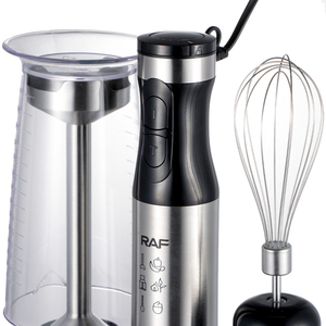Batidora de Mano RAF 4 en 1, 1600W, 5 Velocidades, Portátil, con Cuchillas, para Uso Doméstico, con Vasos de 500ML, Varilla Mezcladora Manual - Product Image 2