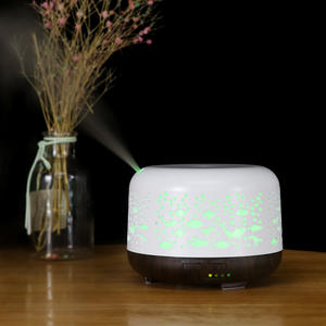 เครื่องเพิ่มความชื้นในอากาศแบบอโรมาเธอราพี ขนาด 300 มล. ดีไซน์รูปปลาขนาดเล็ก ใช้คลื่นอัลตราโซนิก สำหรับบ้านและสำนักงาน พร้อมตัวตั้งเวลาและไฟ - Product Image 5