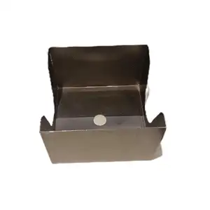 Fabrika özelleştirmek levha Metal kesme parçaları bölüm özel Metal parçası damgalama kağıt havlu kutusu