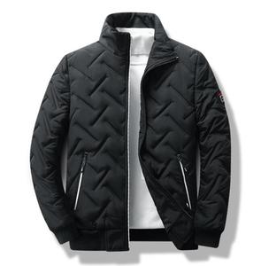 Vêtement d'extérieur Automne et <span class=keywords><strong>hiver</strong></span> Nouvelle veste Version coréenne Tendance Col montant Léger <span class=keywords><strong>Manteau</strong></span> en coton pour <span class=keywords><strong>homme</strong></span> - Product Image 3