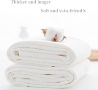 Soft Large Luxury 100% Cotton Disposable Compressed Towel for Hotel Bathroom Spa Travel Highly Absorbent
