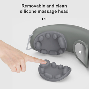2024 masajeador eléctrico inalámbrico inteligente para el cuidado de los ojos instrumento de vibración ocular con equipo de compresión de calor productos de masaje - Product Image 6