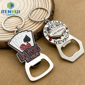 Tùy chỉnh mở chai Keychain Móc Chìa Khóa tùy chỉnh thép không gỉ decapsuleur destapadores de cerveza kim loại thẻ bia mở chai - Product Image 3