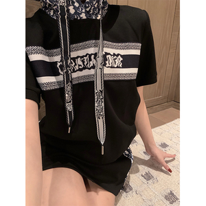Trendy Famous Designer Summer Women <b>Short</b> Outfit Sets Fashion <b>Shorts</b> Sports Suit Luxury Women Two Piece Set - Product Image 5