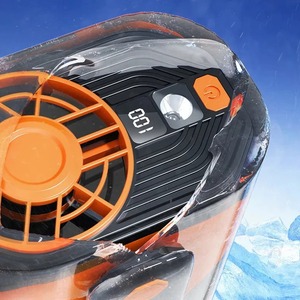 Ventilador de Cintura de Alta Velocidad, Portátil, con Clip para Cintura, para Obras de Construcción al Aire Libre, Mini Ventilador USB para Colgar del Cuello - Product Image 5