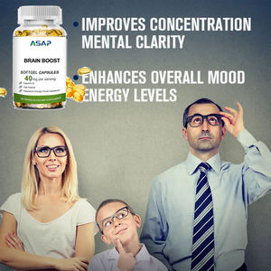 Suplemento para el cerebro de etiqueta privada Softgel mejora la función cognitiva cápsulas de Softgel para estimular el cerebro - Product Image 2