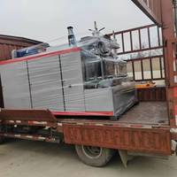 Machine à mouler par soufflage, petite machine à fabriquer des bidons de 20 litres, machine à fabriquer des seaux en plastique pour la poudre à laver