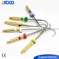 Soco 2015 – Nouvelle lime dentaire endodontique Niti flexible et robuste pour canaux radiculaires, instrument dentaire à activation thermique pour machines rotatives