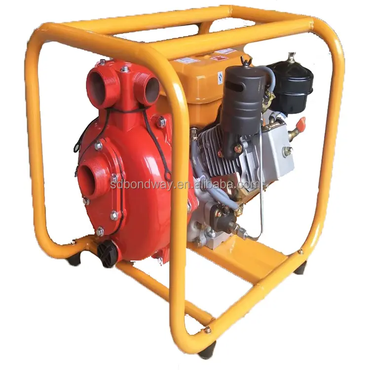 Diesel Driven Fire Extinguisher Pump Portable Fire Fighting Water Pump cast iron high pressure diesel fire pump