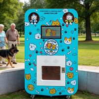 Vente flash : Distributeur automatique de soins pour animaux de compagnie 24h/24, entièrement automatique, kiosque de toilettage et de bain pour chiens en libre-service