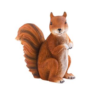 Estátua de esquilo de lago de 8.7 polegadas, escultura de resina para decoração de animais, estatueta realista de esquilo de lago falso, presente para jardim - Product Image 1