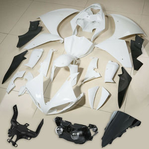 Carrosserie de carénage non peinte XINMATUO adaptée pour <span class=keywords><strong>YAMAHA</strong></span> YZF R1 YZF-R1 <span class=keywords><strong>YZFR1</strong></span> 2009-2011 2010 XF-4056-W + ensemble-US - Product Image 5