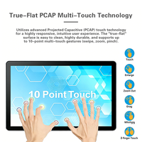 Pantalla Táctil PCAP Multitáctil de 10 Puntos Compatible con OEM/ODM para Puntos de Venta Minoristas y Equipos Médicos