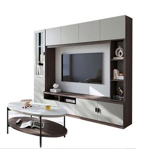 Meuble TV mural moderne, design luxueux, meubles de salon, support TV suspendu, armoire - Product Image 5