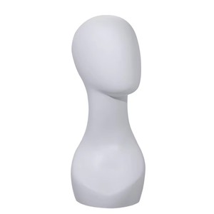Tête de Mannequin <span class=keywords><strong>Sans</strong></span> <span class=keywords><strong>Visage</strong></span> en PVC à Col Long, Art Abstrait, pour Vitrine MCY, Présentoir à Accessoires et Chapeaux pour Magasin - Product Image 1