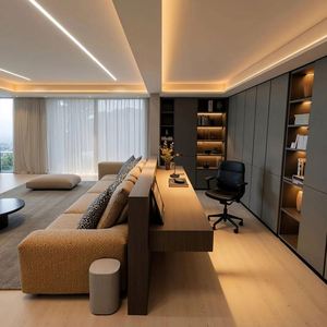 Panneau mural de décoration intérieure de style moderne, conception personnalisée, directement du fabricant, pour salon, meubles, villa personnalisée, utilisation hôtelière - Product Image 1