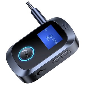 Adaptador Inalámbrico Bluetooth C85 2 en 1, Transmisor y Receptor para PC, Laptop, Audio de Auto, TV, Altavoces, <span class=keywords><strong>AirPods</strong></span> - Product Image 1