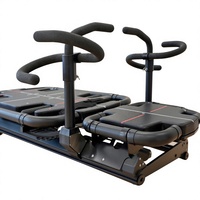 Machine de Pilates Reformer Portable Professionnelle pour Studio avec Système de Rails Lisses en Aluminium et Fonctionnalités Ajustables