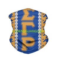 Cache-cou sans couture personnalisable avec logo Sorority Iota Phi Lambda, en tissu extensible imprimé, masque facial de sport, bandana d'extérieur