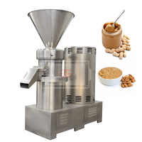 Hummus industriel en pâte d'arachide pour la fabrication de tahini Moulin à amandes Prix d'usine Machine à beurre d'arachide