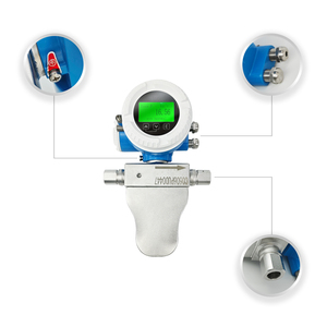 เครื่องวัดการไหลแบบคอริโอลิสแบบดิจิตอลแรงดันสูงแบบเรียบลื่น พร้อมระบบ Zero Additional Drop ผลิตจากสแตนเลส OEM สำหรับการวัด - Product Image 2