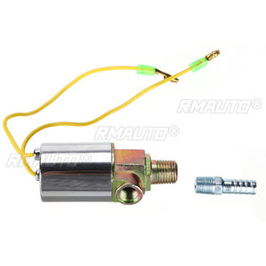 Vanne solénoïde électrique chromée robuste 150 PSI 1/4'' pour klaxon pneumatique de voiture et de train DC12/24V - Compatible 1/8 NPT - Product Image 5
