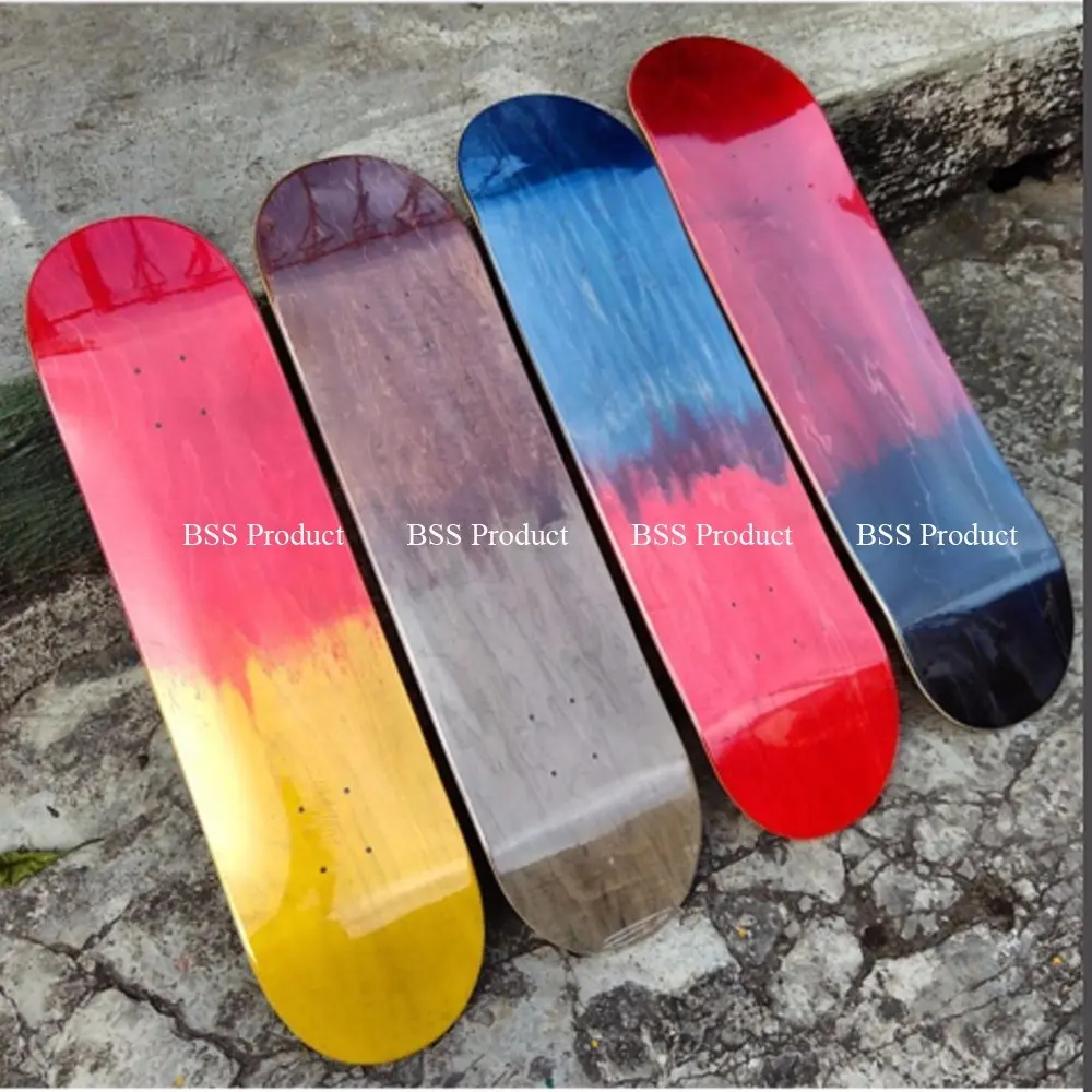 Gebeizt Blank Skateboard Decks Großhandel Preis Skateboard Ahorn Deck