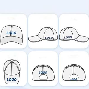Gorra de Béisbol Unisex de 6 Paneles, 100% Algodón, Bordada, con Corona Suave que Estiliza el Rostro, Versátil, Protección Solar, para Todas las Estaciones - Product Image 4