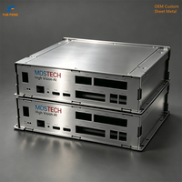 Caja Metálica para Computadora Industrial, Panel Metálico Estampado, Chasis Personalizado de Aluminio, Fabricante OEM, Fabricación de Chapa Metálica