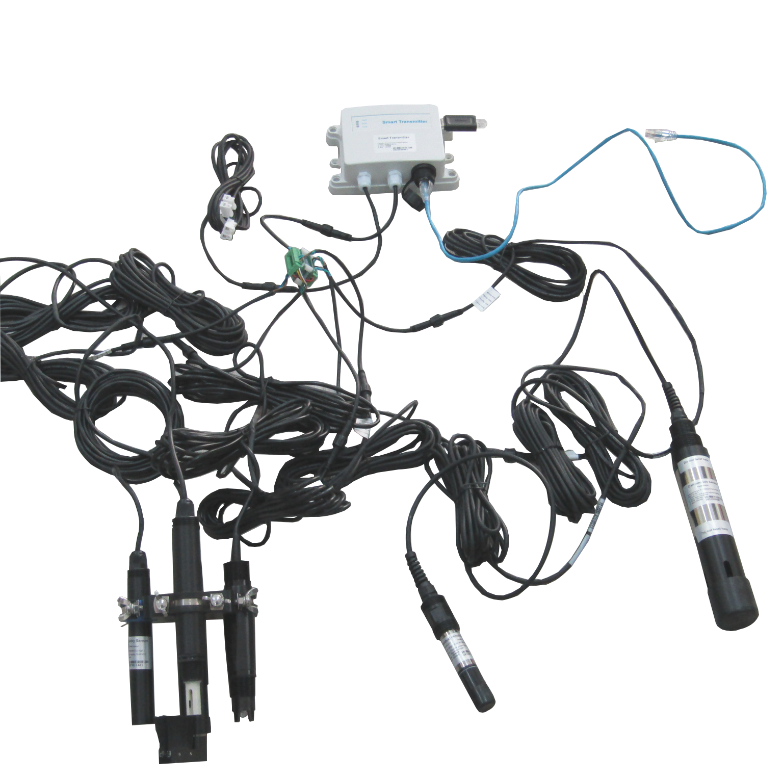 WIRELESS ONLINE GPRS 4G WIFI LORA LORAWAN  WATER PH EC ORP TURBIDITY DO AMMONIA TEMPERATURE EC MULTIPARAMET WATER QUALITY SENSOR