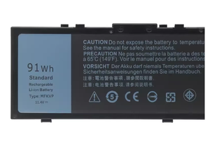 Batterie d'ordinateur portable pour <span class=keywords><strong>Dell</strong></span> Precision 7510 <span class=keywords><strong>7710</strong></span> 7520 7720 91Wh Batterie RDYCT D7YCT 0TWCPG T05W1 11.1V 72Wh 6162mAh Batterie d'ordinateur portable - Product Image 3