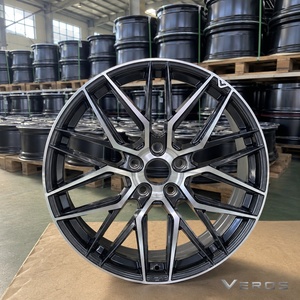 Jantes en alliage légères VEROS City Driving 16-20 pouces 4x100 PCD noires pour Mini Cooper <span class=keywords><strong>Fiat</strong></span> <span class=keywords><strong>500</strong></span> - Product Image 2