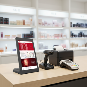 Tablette Android 8 pouces à écran tactile capacitif en forme de L, excellent affichage client - Product Image 5