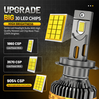 Vente directe d'usine HYNBYZJ, phares LED de voiture 180W, 32000LM, phare LED H4, 9005, 9006, H7 universel, phares LED 6000K, 12V, 24V