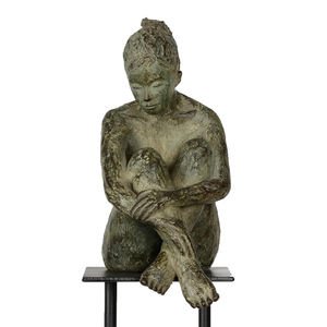 Metalen Naakt Vrouw Sculptuur Sexy Vrouw Sculptuur Aanpasbare Levensgrote Tuin Outdoor Decoratie - Product Image 1