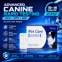 Kit de test rapide de l'antigène Relaxin pour chiens Petcare ALICE01 - Certifié CE, utilisation domestique et commerciale, durée de conservation de 3 ans