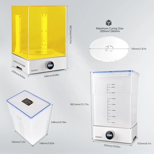 Machine de lavage et de durcissement ELEGOO XS pour imprimante 3D à résine ELEGOO 8k - Product Image 4