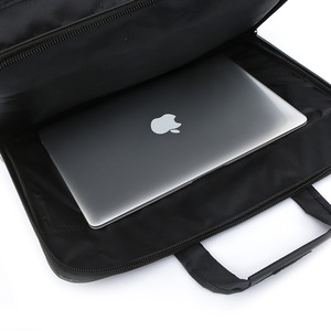 15.6 Inch Portable Black Tote Shoulder Business Laptop <b>Bag</b> Men Women Office Notebook <b>Computer</b> Waterproof Durable Laptop <b>Bag</b> - Product Image 5