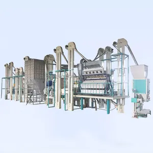 Complete Set Full Automatic Rice Mill Machine rice paddy mill production line