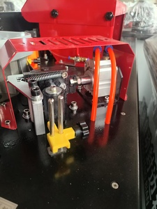 Máy móc chế biến gỗ nhỏ đầy đủ tự động edgebander cầm tay cạnh bander Máy cuối cắt cạnh dải máy - Product Image 3