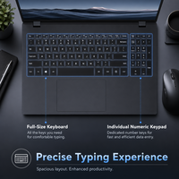 Ordinateur portable professionnel neuf de 15,6 pouces Full HD IPS avec processeur Intel N95 3,4 GHz, Windows 11 Home et stockage SSD