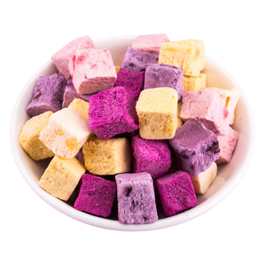 Cubes de yaourt <span class=keywords><strong>grec</strong></span> lyophilisé en vrac BSKS 1 kg pour adultes - Product Image 2