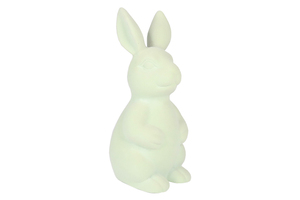 Ornement <span class=keywords><strong>de</strong></span> lapin <span class=keywords><strong>de</strong></span> Pâques en polystyrène tenant un <span class=keywords><strong>oeuf</strong></span> bleu pour la décoration <span class=keywords><strong>de</strong></span> la maison <span class=keywords><strong>de</strong></span> printemps - Product Image 3