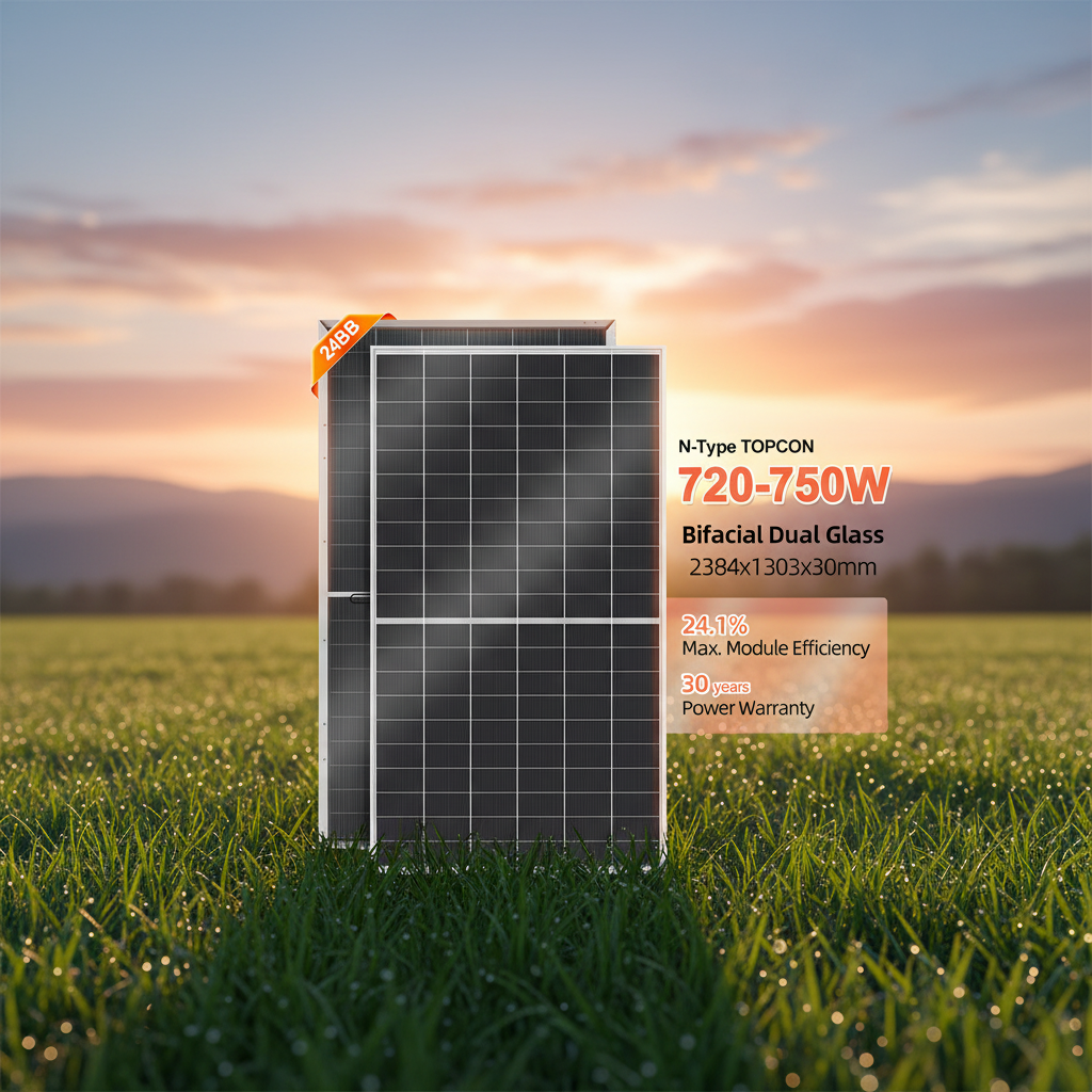 <strong>2026</strong> New Trina N Type Double Glass <strong>Solar</strong> <strong>Panels</strong> 700w 710w 720w 730w 740w 750w 1000 Watt Bifacial <strong>Solar</strong> <strong>Panel</strong> for Commercial Use