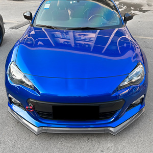 ลิ้นกันชนหน้า Amp-Z ลายคาร์บอนไฟเบอร์ ผิวด้าน สำหรับ Subaru Brz ปี 2013-2016 - Product Image 3