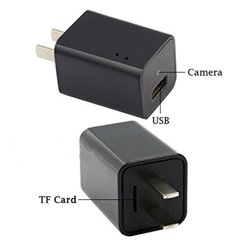 Wi Fi spy Мини камера HD Беспроводной Smart зарядное устройство адаптер Главная защита безопасности SD карты запись видео аудио