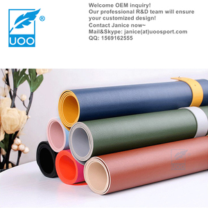 UOO Factory Custom Double Side Large Leather Desk Mat Desk Pad Protector Dual Color Leather Desk Pad - Product Image 6