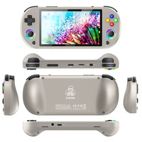Console de jeu portable JYD M22PRO 64 Go avec 2000 jeux, contrôleur classique nostalgique, lecteur de jeux PS1 portable