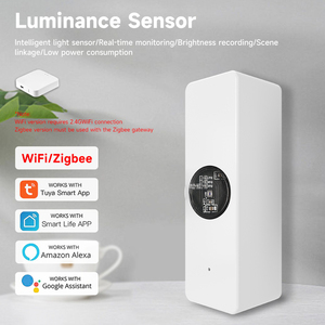 SIXWGH Tuya Zigbee WiFi <span class=keywords><strong>Modo</strong></span> dual Luces inteligentes para el hogar Garaje <span class=keywords><strong>Coche</strong></span> Barra de batería Sensor de luz Aplicación Alertas Escena Enlace Funciona <span class=keywords><strong>Alexa</strong></span> - Product Image 2