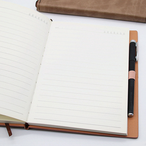 YALONG nouveau Design de mode A5 cahiers en cuir fabricant de carnet de notes personnalisé pour les employés de l'école et du bureau - Product Image 3